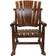 Leigh Country Wood High Back Slat Rocking Chair