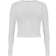 PrettyLittleThing Soft Touch Long Sleeve Top - White