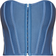 PrettyLittleThing Bandage Hook & Eye Structured Corset - Blue Steel