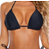 PrettyLittleThing Frill Edge Padded Bikini Top - Black