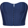 PrettyLittleThing Bandage Hook & Eye Structured Corset - Navy