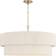 Capital Lighting Delaney Matte Brass Pendant Lamp 20"