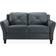 Lifestyle Solutions iLounge Harvard Grey Sofa 57.9" 2 Seater