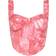 PrettyLittleThing Shape Woven Corset Crop Top - Pink Tie Dye