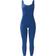 PrettyLittleThing Structured Contour Ribbed Scoop Neck Jumpsuit - Navy
