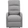 Contemporary Home Living Charlotte Manual Upholstered Recliner Armchair