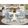 East West Furniture ‎SHSI5-WHI-15 Dining Set 42" 5