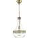 Hudson Valley Hagen Aged Brass Pendant Lamp 10.8"