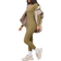 PrettyLittleThing Long Sleeve Knitted Jumpsuit - Olive