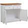 vidaXL Solid Oak Wood Sideboard 35.4x32.7"