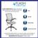 Flash Furniture BLZP8805 Office Chair 42.2"