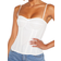 PrettyLittleThing Structured Corset Top - White