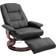 Homcom Faux Manual Swivel Base Recliner Armchair