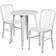 Flash Furniture Napoleon Commercial Grade Dining Set