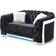 Glory Furniture Loveseat Black Sofa 71" 2 Seater