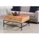 Treasure Trove Accents Somette Springdale Natural Finish Lift Top Cocktail Coffee Table