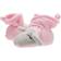 Hudson Baby Animal Fleece Lined Booties - Pink Rainbow Unicorn