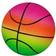 SportMe Basketboll Rainbow 22cm