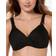 Miraclesuit Twist-Front Plunge Bra-Size Bikini Top Black Black