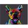 Trademark Fine Art French Bulldog Grey by Michael Tompsett Framed Art 24x32"