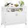 Costway Kitchen Storage Sideboard 45x36"