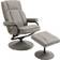 Homcom Swivel Recliner Manual Grey Armchair 40.5"