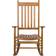 Porch & Den Steeplechase Genuine Oak Rocking Chair 46"