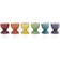 Le Creuset Rainbow Eierbecher 6Stk.