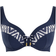 Panache Oceana Plunge Bikini Top - Navy