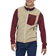 Patagonia Classic Retro X Vest - Dark Natural/Sequoia Red