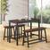 Costway Counter Dining Set 23.5x48" 4