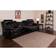 Flash Furniture Reel Comfort Series Black Sofa 117" 3 Seater
