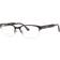 Gucci gg0828o 001 black rectangular semi-rimless