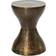 Litton Lane 14 Hammered Medium Shape Small Table