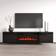 Meble Furniture CALI-EF-BLACK TV Bench 72x15"