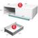 COSVALVE High Gloss with 16 Colors LED Lights Coffee Table 23.6x43.3"