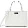 Kate Spade Sam Icon Spazzolato Leather Small Tote True White True White