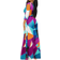 Fandee Plus Size Summer Sundress V-Neck Maxi Dress - Multicolour