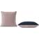 Muuto Mingle Cushion Rose/Petrol Complete Decoration Pillows Pink, Blue (45x45cm)