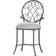 Hillsdale Furniture O'Malley Vanity Seating Stool 33.2"