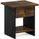 Furinno Dario Amber Pine/Black Kleintisch 39.5x39.5cm