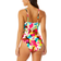 Anne Cole Women's Shirred Lingerie Maillot One Piece Swimsuit - Cabana Party