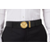 Versace Medusa Biggle Belt - Black/Gold