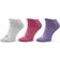 Adidas Thin and Light Sportswear Low-Cut Socks 3-pack - Preloved Fuchsia/White/Violet Fusion