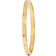 Kate Spade Hinged Bangle - Gold/Transparent