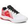 Puma Kid's Varion Jr Indoor Court Shoe - White/Black/High Risk Red