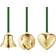 Georg Jensen Bell, Ball & Heart Gift Set Gold Weihnachtsbaumschmuck 5.4cm 3Stk.