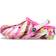 Crocs Toddler Classic Lined Marbled Clog - Electric Pink /Multi