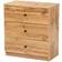 Baxton Studio Decon Oak Brown Chest of Drawer 23.6x25.6"