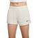 Nike High-Waisted Ribbed Jersey Shorts Sail/Black Beige